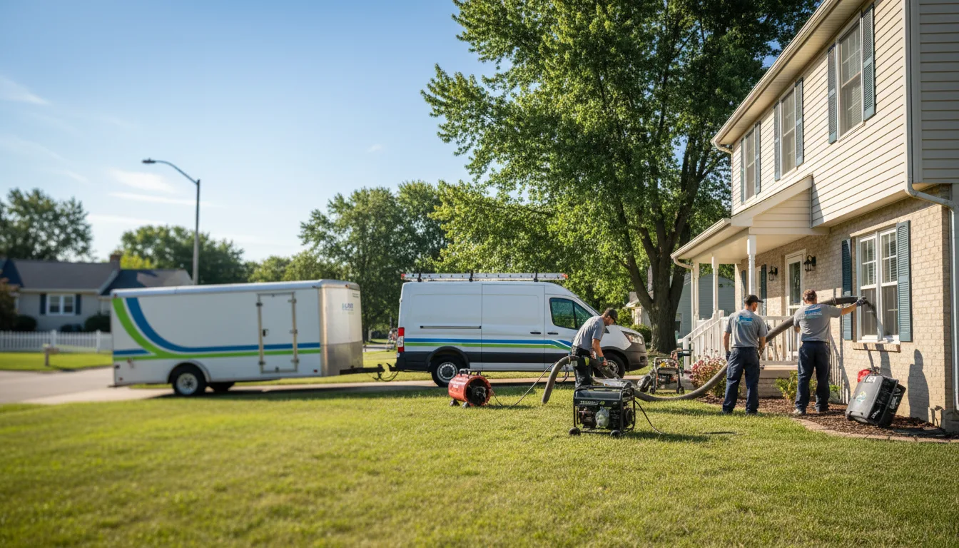 Flooded Basement Restoration And Cleanup With Repair in Dutton, MT near me